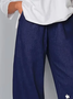 Pantalons Femmes Décontracté Floral Été Polyester Naturel Aucune élasticité Quotidien Ample Régulier