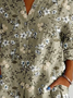 Chemises Femmes Décontracté Floral Printemps / Automne Polyester Micro-élasticité Quotidien Manches Longues Régulier Trapèze