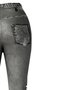 Pantalons Femmes Décontracté Été impression en 3D Naturel Taille Élastique Corsaire Legging Droit T.-N.-L.