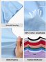 T-shirts Décontracté Été Lettres de texte Coton Micro-élasticité Ample Col Rond Régulier Droit pour Femmes