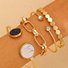 Bracelets Femmes Décontracté Floral Toutes Les Saisons Vacances Métal multicouche Bracelet