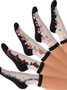 Chaussettes Rétro Bloc de Couleur Toutes Les Saisons Polyester Imprimé Absorber l'Humidité et Évacuer la Sueur Domestique Chaussettes sur le mollet Régulier pour Femmes