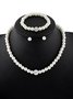 Collier Dame Romance Plain Toutes Les Saisons Joint Fendu ensemble Avec Faux Diamant Chaîne Colliers pour Femmes