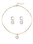 Collier Femmes Dame Romance Plain Toutes Les Saisons Joint Fendu Vacances chaîne en métal Collier
