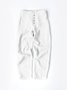 Pantalons Femmes en Lin Plain Été Coton Naturel Domestique Corsaire Pantalon droit Droit