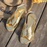 Sandales Femme Décontracté Plain Été Quotidien à Talon Plat PU PU Caoutchouc Boucle Réglable