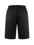 Pantalons Femmes Décontracté Plain Été Polyester Naturel Ample Pantalon droit Régulier Cinquième pantalon