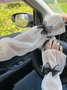 Gants Femmes Élégant Plain Hiver Organdi Nœud Respirable Quotidien Régulier