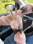 Gants Femmes Élégant Plain Hiver Organdi Nœud Respirable Quotidien Régulier