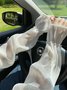 Gants Femmes Élégant Plain Hiver Organdi Nœud Respirable Quotidien Régulier