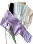 Gants Femmes Élégant Plain Hiver Organdi Nœud Respirable Quotidien Régulier