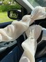Gants Femmes Élégant Plain Hiver Organdi Nœud Respirable Quotidien Régulier