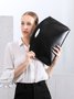 Pochette Sacs Femmes Plain Toutes Les Saisons Urbain Toit ouvert PU Faire la navette Carré