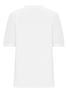 T-shirts Pois Polka Urbain Été Polyester Col V Jacquard Faire la navette Coupe Régulière Manches Bouffantes pour Femmes