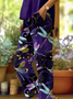 Pantalons Femmes Décontracté Floral Printemps / Automne Imprimé Naturel Aucune élasticité Quotidien Long Droit