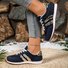 Chaussures Décontractées Décontracté Bloc de Couleur Toutes Les Saisons Polyester Quotidien Bout Fermé Caoutchouc à Lacets Baskets d'extérieur pour Femmes