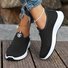 Chaussures Décontractées Décontracté Plain Toutes Les Saisons Polyester PVC Talon Bas Bout Fermé Caoutchouc à Enfiler pour Femmes
