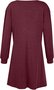 T-shirts Décontracté Plain Printemps / Automne Quotidien Coupe Régulière Manches Longues Mi-long Trapèze Régulier pour Femmes