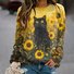 à Capuche Décontracté Printemps / Automne Lettres de texte Coton Sweat-shirt à Capuche Coupe Régulière Manches Longues Régulier Régulier pour Femmes