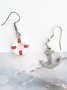 Boucles d'Oreilles Boho Toutes Les Saisons Mer Faire la navette Pendentif Pendre Résine pour Femmes