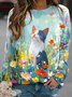 à Capuche Décontracté Printemps / Automne Lettres de texte Sweat-shirt à Capuche Quotidien Coupe Régulière Régulier Trapèze Régulier pour Femmes