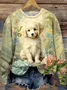 à Capuche Femmes Décontracté Printemps / Automne Lettres de texte Coton Sweat-shirt à Capuche Quotidien Coupe Régulière Manches Longues Régulier