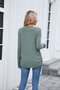 T-shirts Femmes Décontracté Plain Printemps / Automne Polyester Quotidien Manches Longues Col Rond Régulier Trapèze