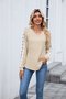 T-shirts Décontracté Plain Printemps / Automne Coton Micro-élasticité Quotidien Régulier Trapèze Régulier pour Femmes