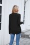 T-shirts Femmes Décontracté Plain Printemps / Automne Polyester Quotidien Manches Longues Col Rond Régulier Trapèze