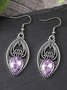 Boucles d'Oreilles Géométrique Simple Toutes Les Saisons Métal Fête Métal Goujon pour Femmes