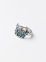 Bagues de Style Occidental Floral Toutes Les Saisons Panneau ensemble Métal Bague pour Femmes