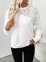 Sweat-shirts Décontracté Floral Printemps / Automne Quotidien Coupe Régulière Manches Longues Col Rond Régulier Trapèze pour Femmes