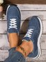 Chaussures Décontractées Décontracté Plain Toutes Les Saisons Mocassin Talon Bas Bout Rond Caoutchouc à Lacets Cortez pour Femmes