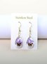 Boucles d'oreilles Femme Rue Papillon Toutes Les Saisons Métal Quotidien Métal Goujon