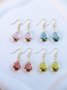Boucles d'oreilles Femme Rue Papillon Toutes Les Saisons Métal Quotidien Métal Goujon