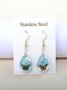 Boucles d'oreilles Femme Rue Papillon Toutes Les Saisons Métal Quotidien Métal Goujon