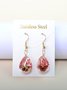 Boucles d'oreilles Femme Rue Papillon Toutes Les Saisons Métal Quotidien Métal Goujon