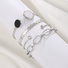 Bracelets Femmes Décontracté Floral Toutes Les Saisons Vacances Métal multicouche Bracelet