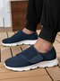 Chaussures Décontractées Femmes Décontracté Plain Toutes Les Saisons Crochet et boucle Sportif & Intérieur Talon Bas Tissu Caoutchouc Chaussures tissées à la mouche