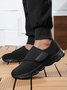 Chaussures Décontractées Femmes Décontracté Plain Toutes Les Saisons Crochet et boucle Sportif & Intérieur Talon Bas Tissu Caoutchouc Chaussures tissées à la mouche
