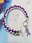 Bracelets Femmes Nerveux Bloc de Couleur Toutes Les Saisons Métal Rendez-Vous Métal multicouche Bracelet