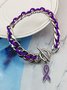Bracelets Femmes Nerveux Bloc de Couleur Toutes Les Saisons Métal Rendez-Vous Métal multicouche Bracelet