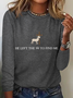 Blouses Femmes Décontracté Imprimé d'Animal Printemps / Automne Quotidien Ample en Mélangé de Coton Régulier Droit Élasticité moyenne