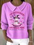 Pulls Décontracté Toussaint Printemps / Automne Polyester Quotidien Coupe Régulière Manches Longues Régulier Trapèze pour Femmes
