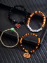 Bracelets Décontracté Abstrait Toutes Les Saisons Joint Fendu Rendez-Vous Toussaint multicouche Bracelet Cristal pour Femmes