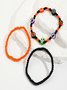 Bracelets Décontracté Abstrait Toutes Les Saisons Joint Fendu Rendez-Vous Toussaint multicouche Bracelet Cristal pour Femmes
