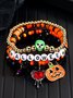Bracelets Décontracté Abstrait Toutes Les Saisons Joint Fendu Rendez-Vous Toussaint multicouche Bracelet Cristal pour Femmes