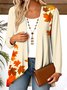 Blouses Décontracté Toussaint Printemps / Automne Coton Micro-élasticité Coupe Régulière Manches Longues Régulier Régulier pour Femmes