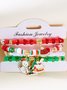 Bracelets Décontracté Plain Toutes Les Saisons Joint Fendu Faire la navette Noël multicouche Bracelet Céramique pour Femme