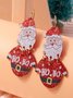 Boucles d'oreilles Femme Rétro Toutes Les Saisons Motif d'Étoile Métal Faire la navette Métal Noël Pendre